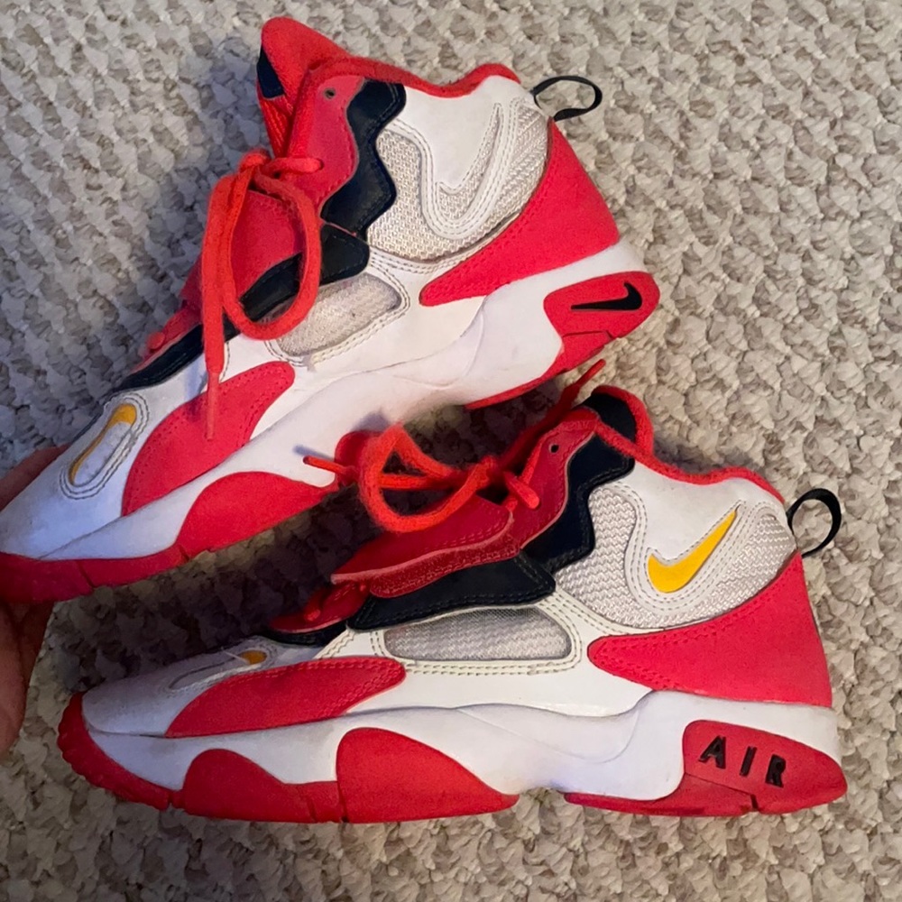 Red Youth Nike Airs